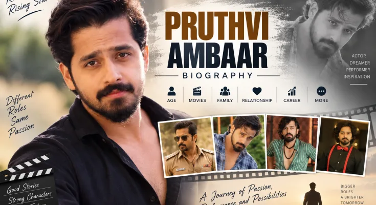 Pruthvi Ambaar Biography