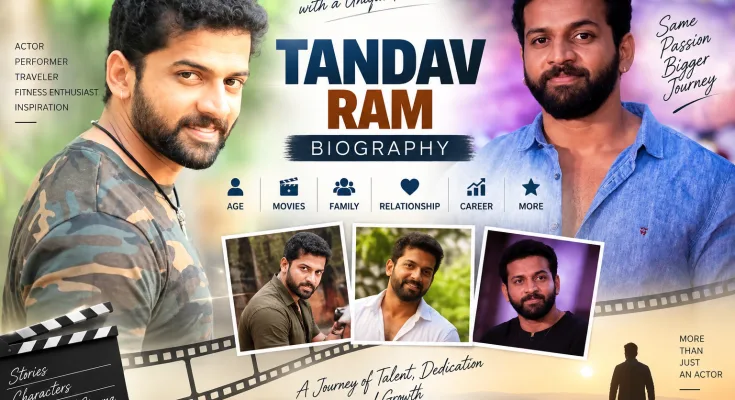 Actor Tandav Ram Kannada Biography