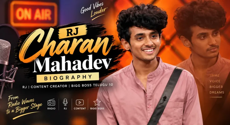 RJ Charan Mahadev Biography