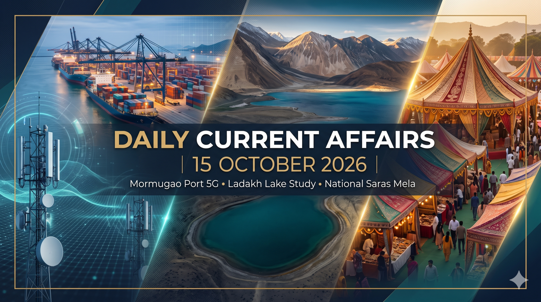 15 October 2026 Current Affairs in Telugu & English