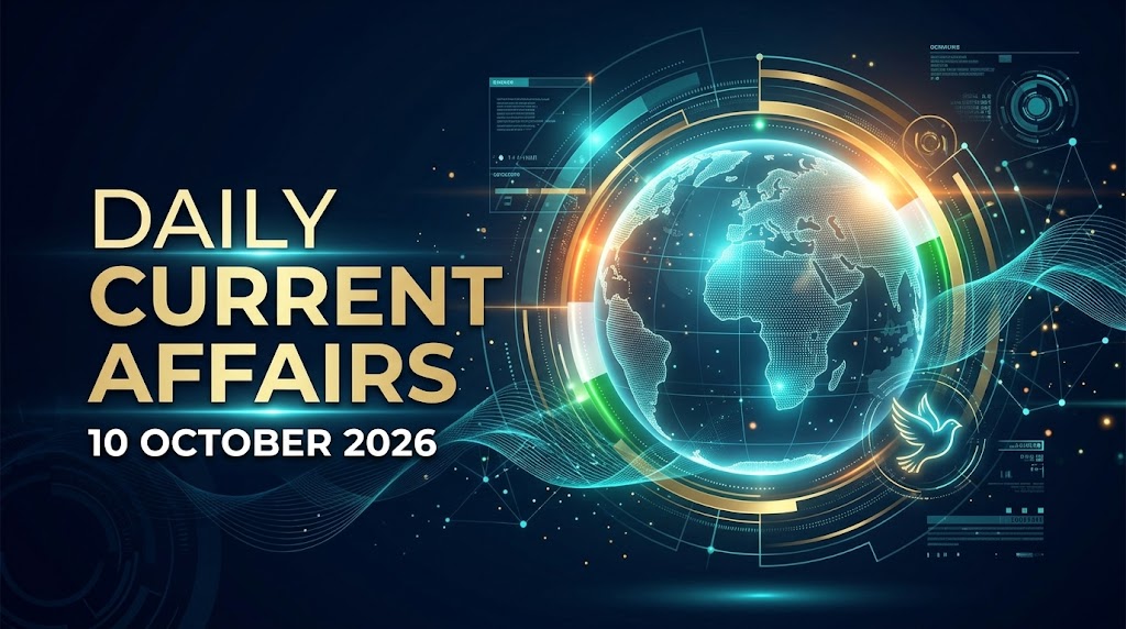 10 October 2026 Current Affairs in Telugu and English