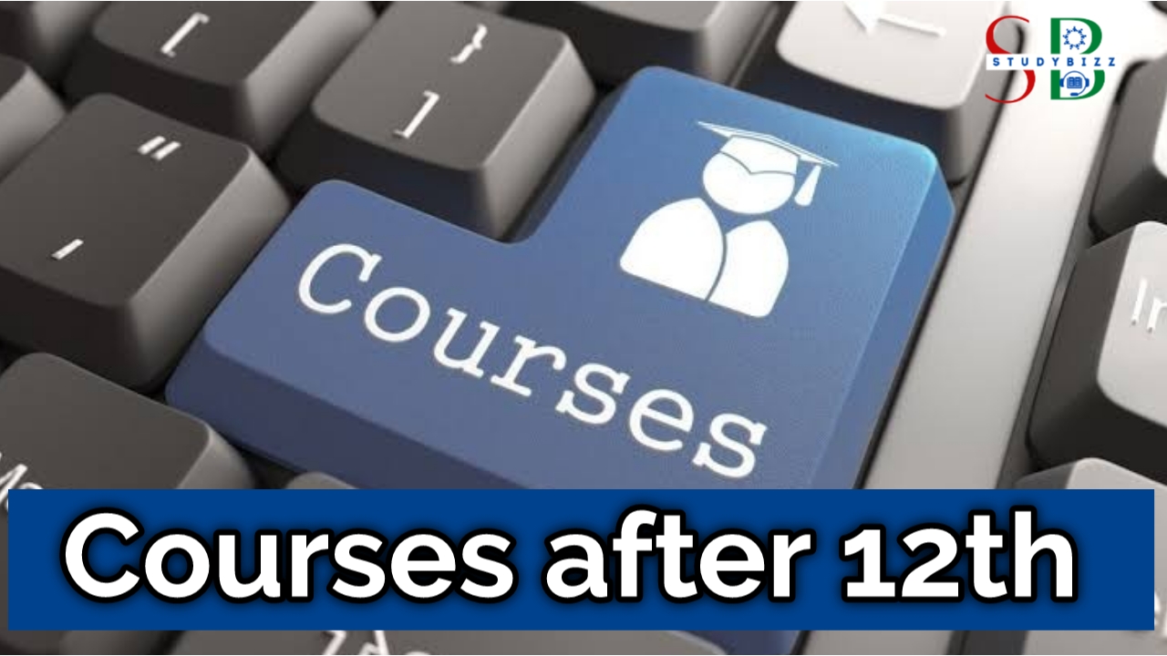List of Courses after Intermediate or 12th