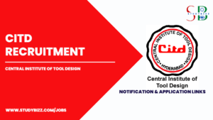 Central Institute of Tool Design (CITD-Diploma 2024 Admissions )…Check Details Here