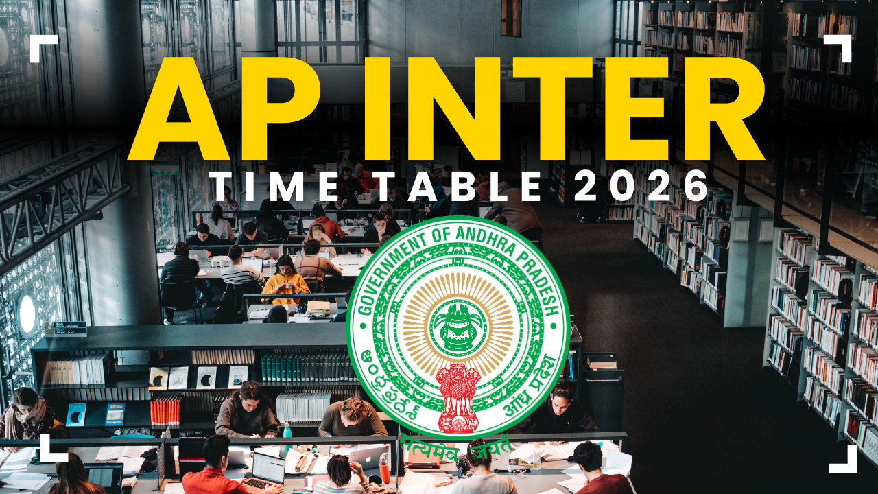 AP Inter 2026 Exam Time Table Released – Check 1st & 2nd Year Schedule