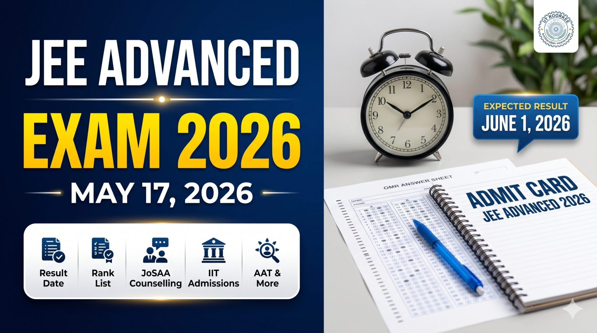 JEE Advanced 2026 Exam: Complete Guide to Results, Rank List, JoSAA ...