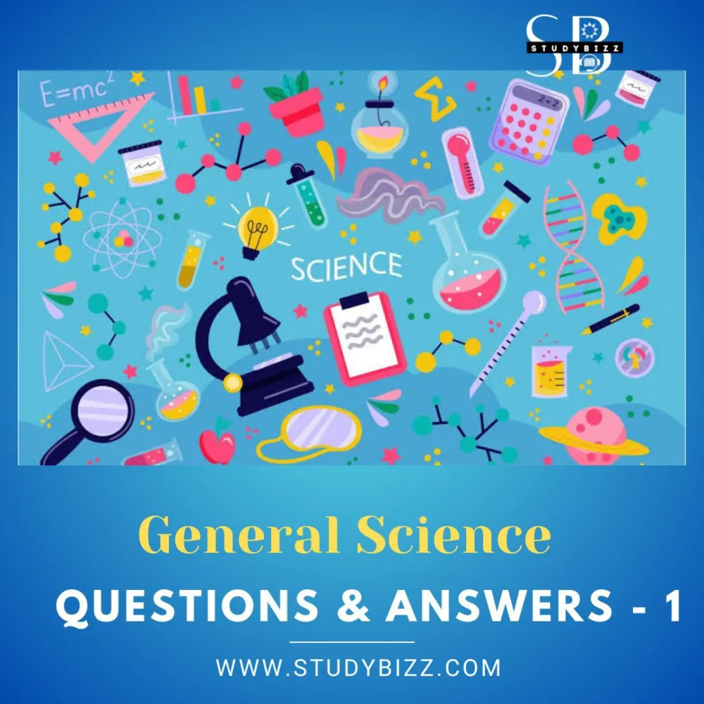 General Science MCQ Practice Test – 1 by studybizz