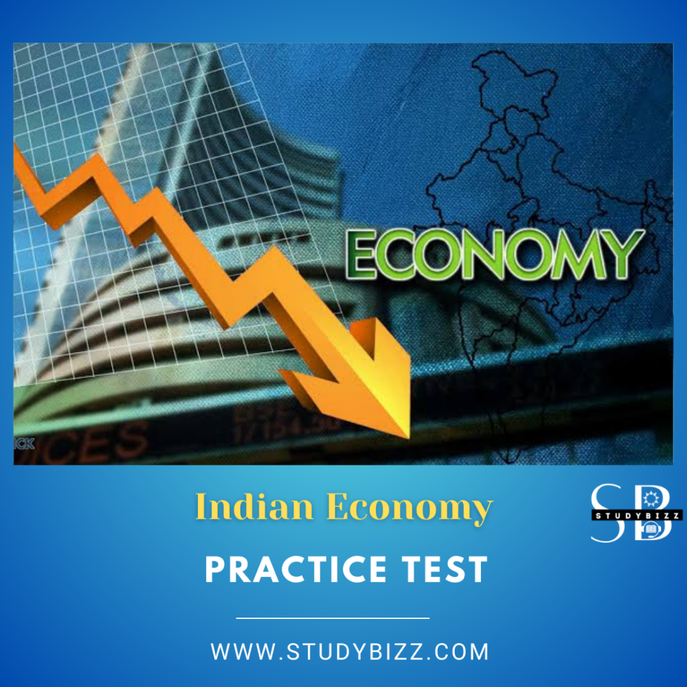 Indian Economy Practice test by Studybizz