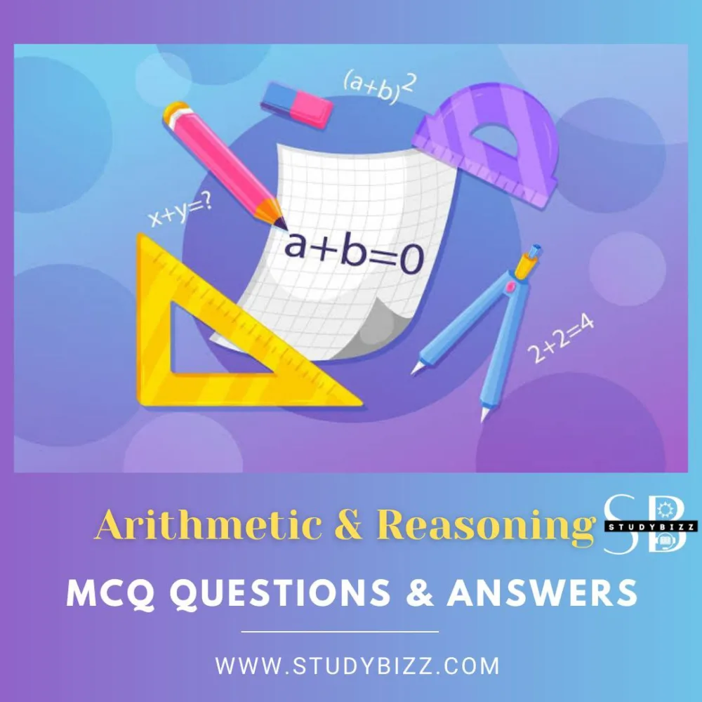 arithmetic and reasoning mcq