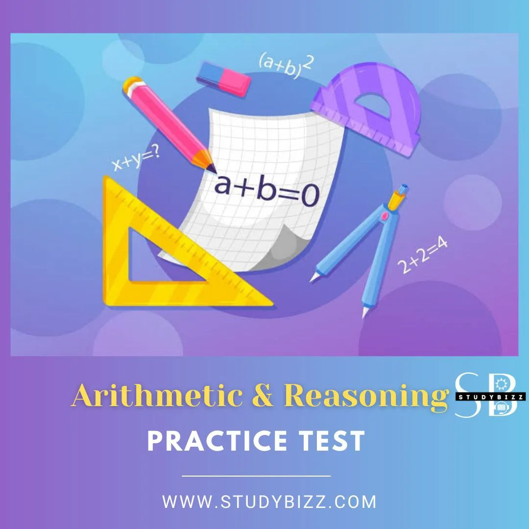 Arithmetic percentages Practice test by studybizz - EXAMS