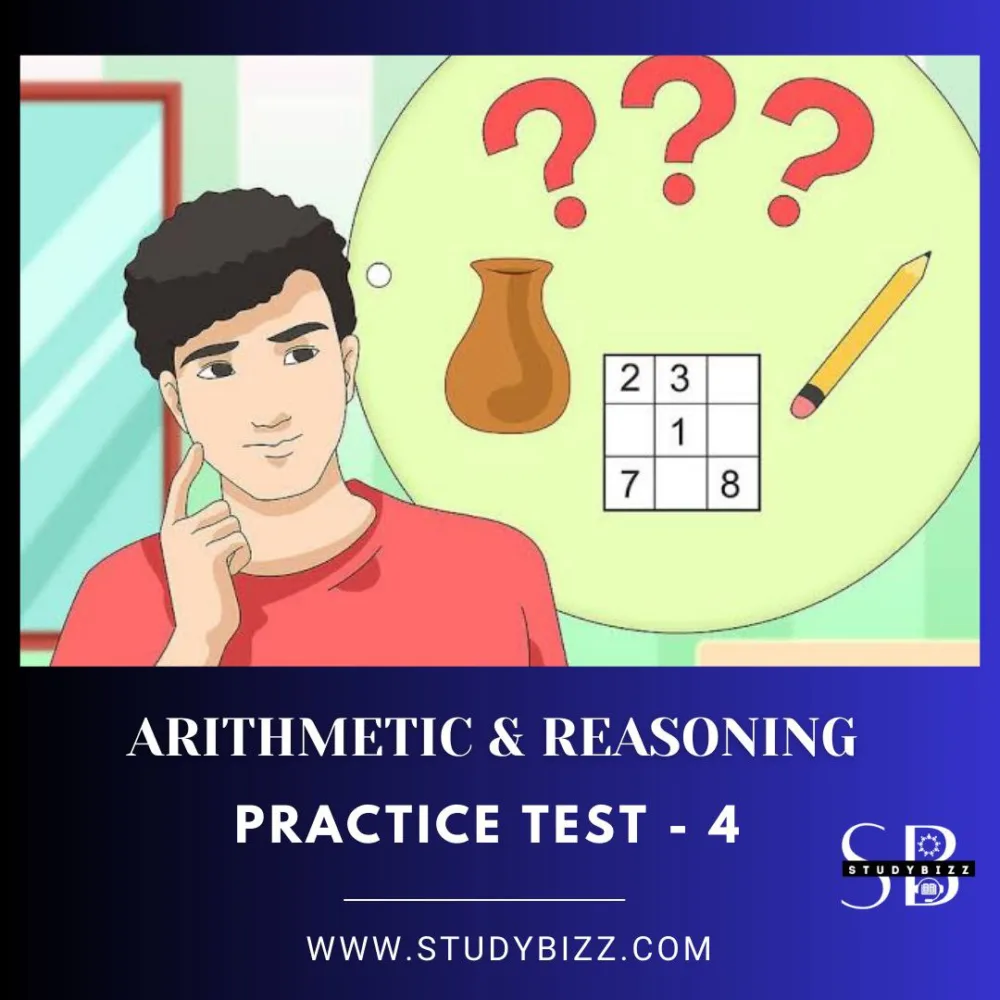 arithmetice and reasoning practice test 4