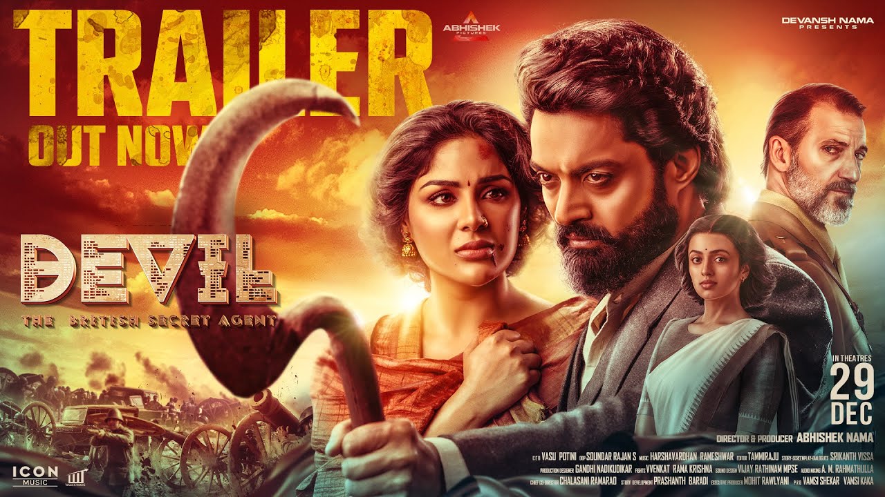 Devil Trailer: The trailer of Devil is here… Kalyan Ram, who starred as a secret agent: Watch it