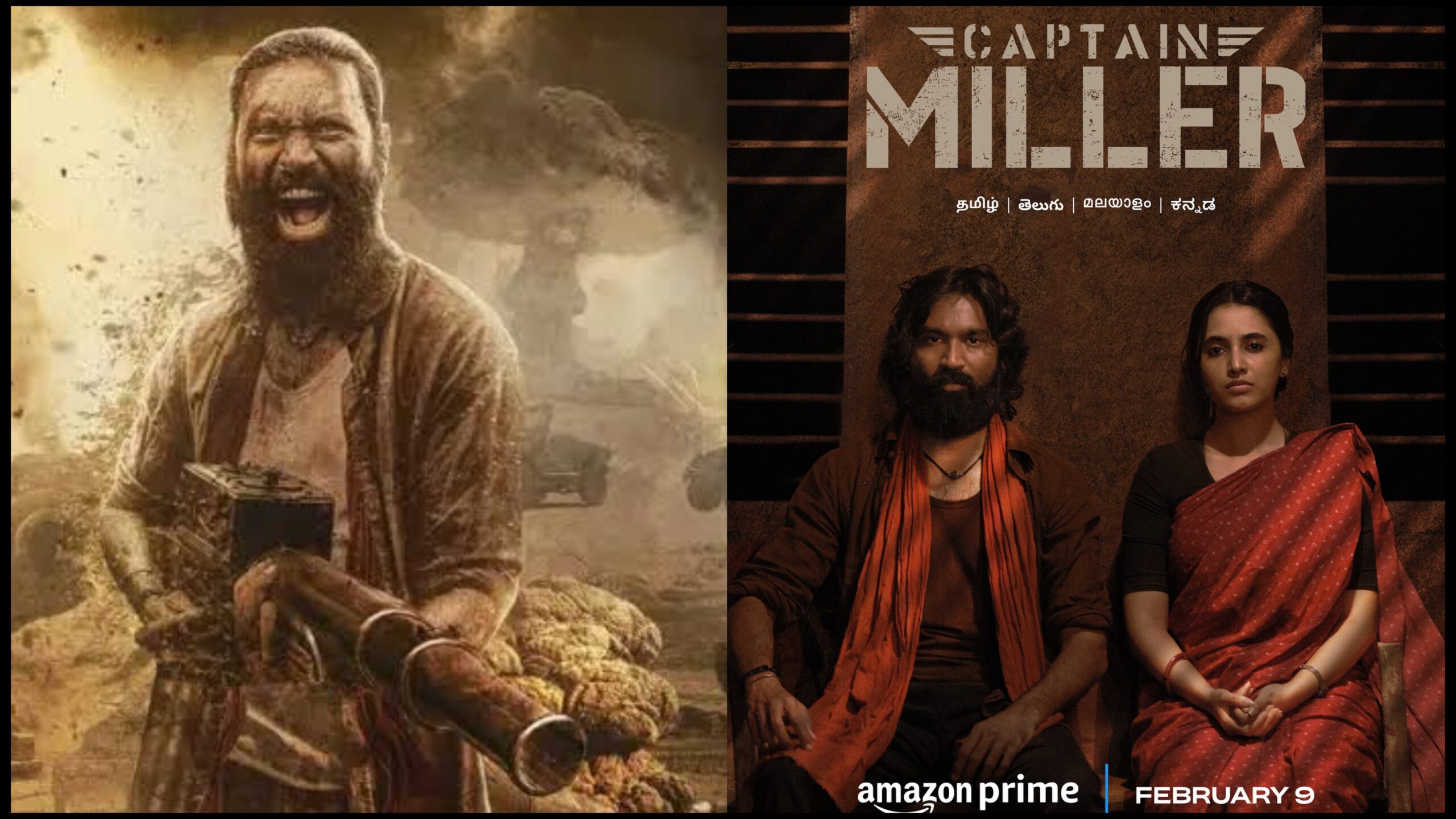 Captain Miller OTT Release Date Announced: Dhanush's period action