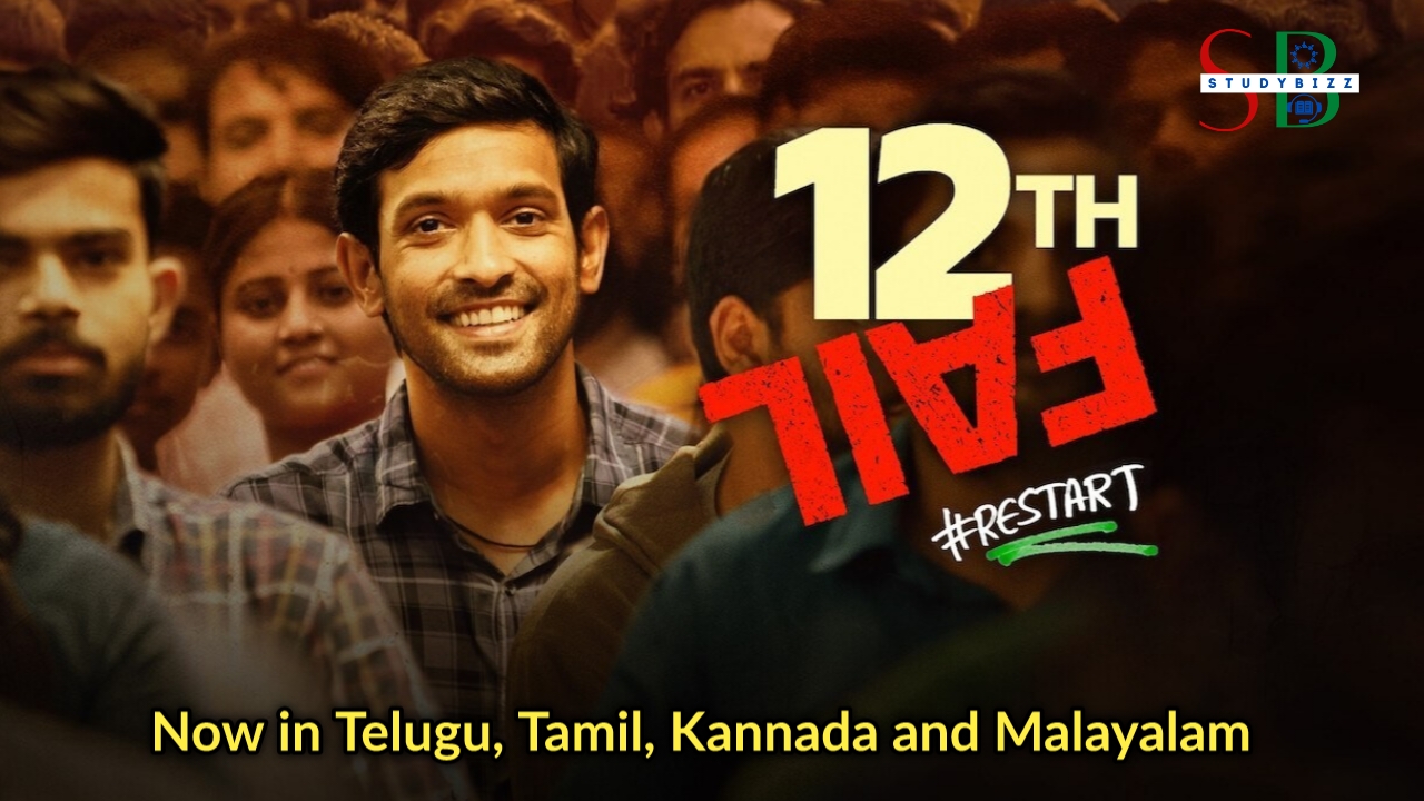 12th Fail movie in Telugu, Tamil, Kannada, Malayalam languages