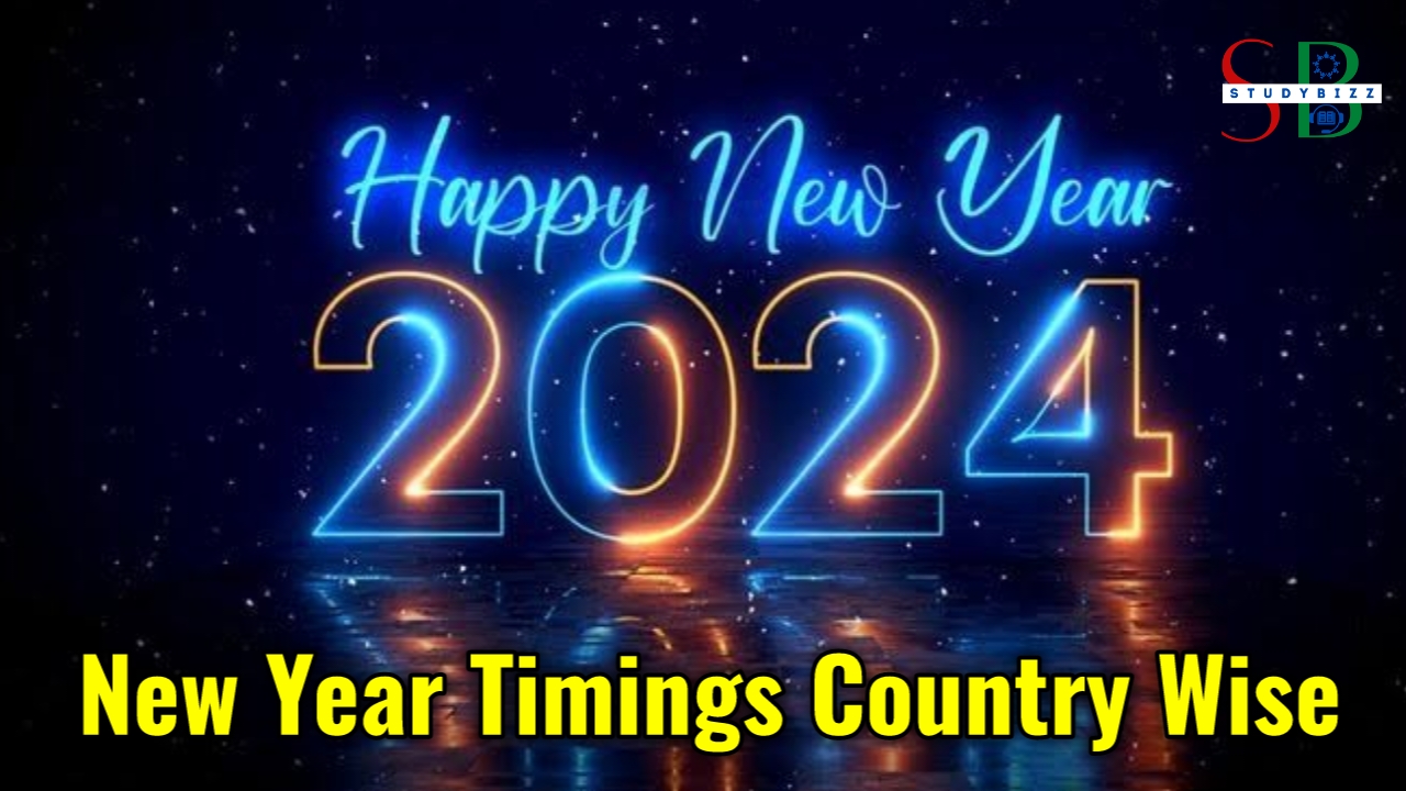 New Year Timings Country Wise 2024 GK Facts