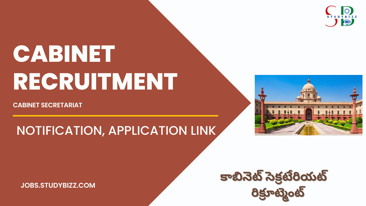 CABINET Recruitment 2022 for 15 Deputy Field Officer Posts
