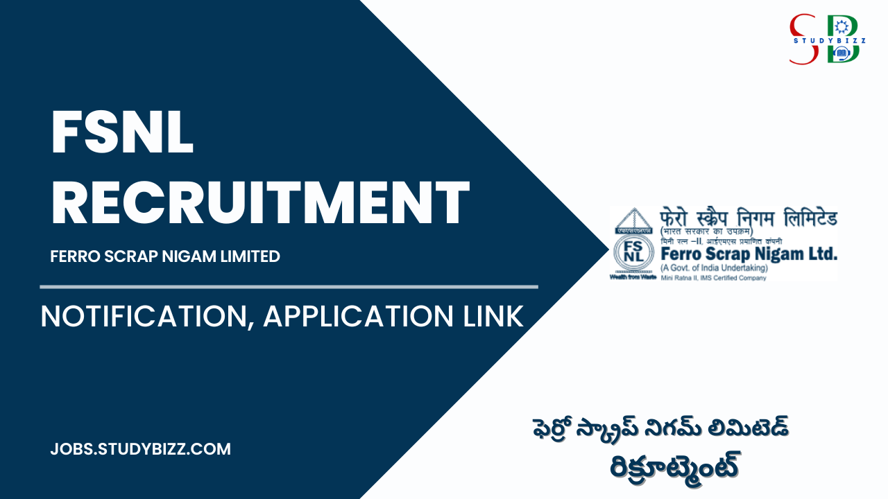FSNL recruitment 2023 for 35 Executive posts