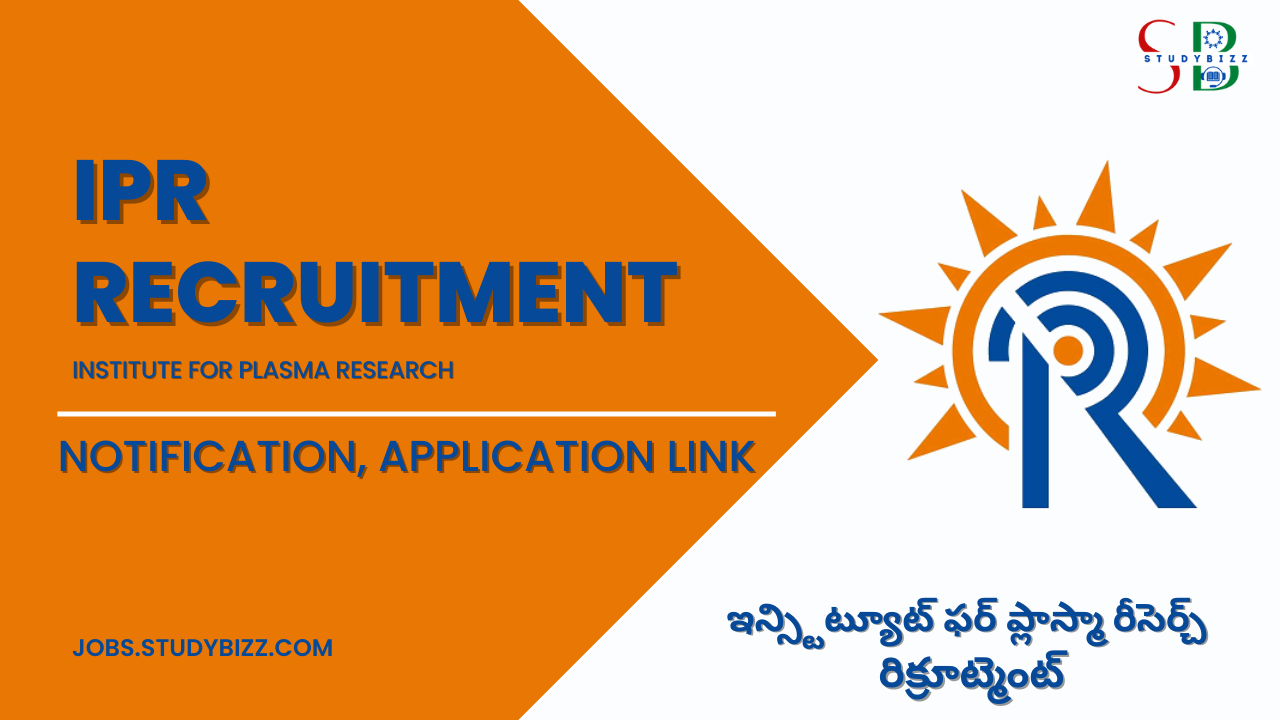 IPR Recruitment 2023 for 22 Technical Officer Posts