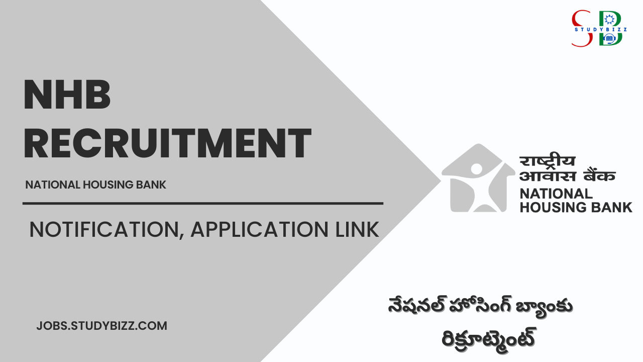 NHB Recruitment 2023 for 35 General Manager, Regional Manager and other Posts