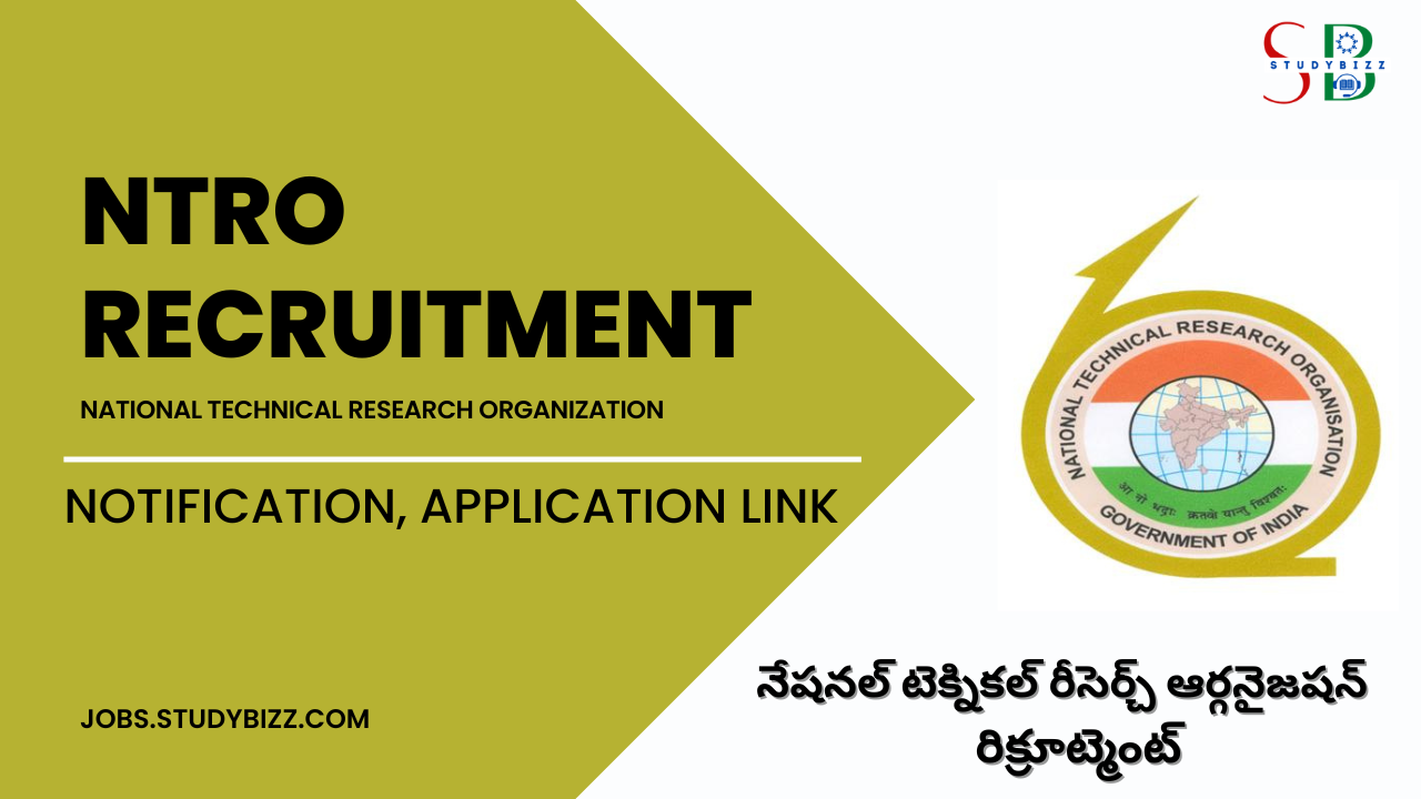 NTRO Recruitment 2022 for 182 Aviator-II & Tech. Assistant Posts