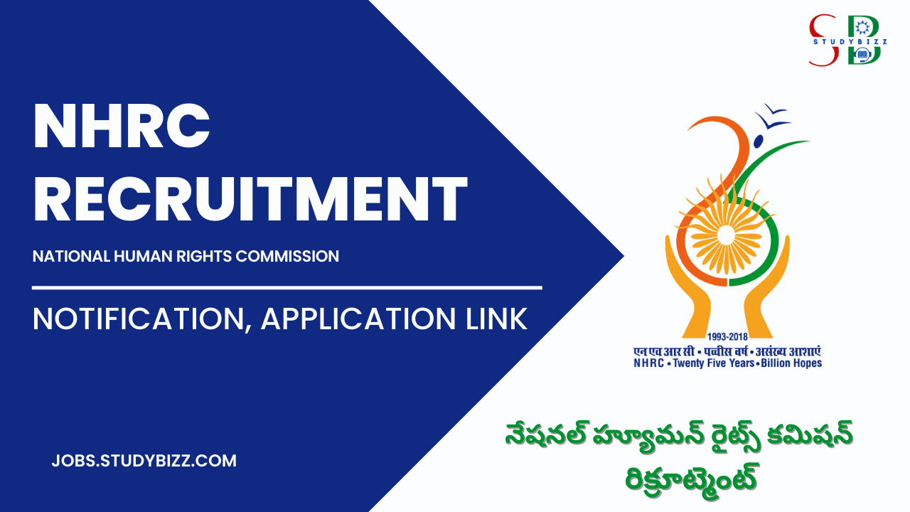 NHRC Recruitment 2022 for 33 Deputation Posts