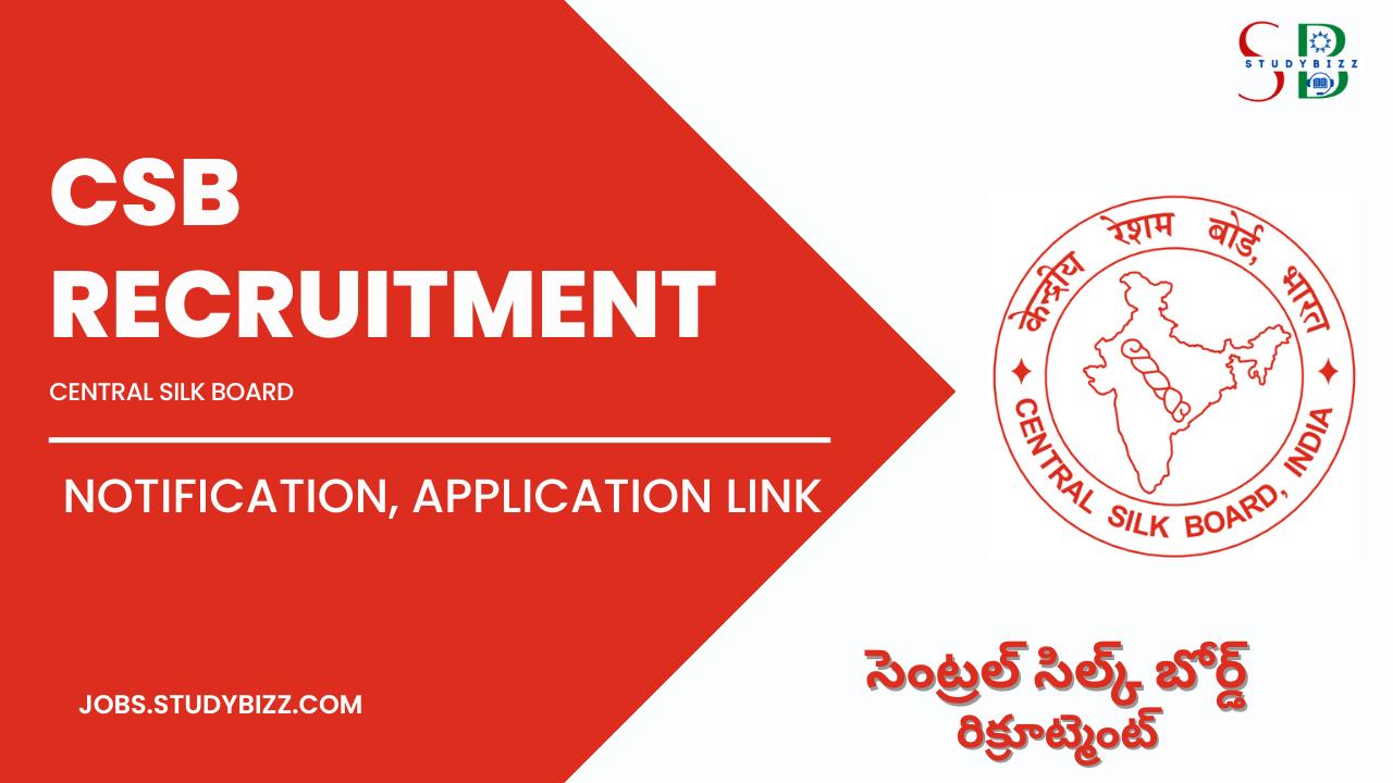 CSB Recruitment 2022 for 142 Assistant Director, Upper Division Clerk, Assistant Superintendent & Other Posts
