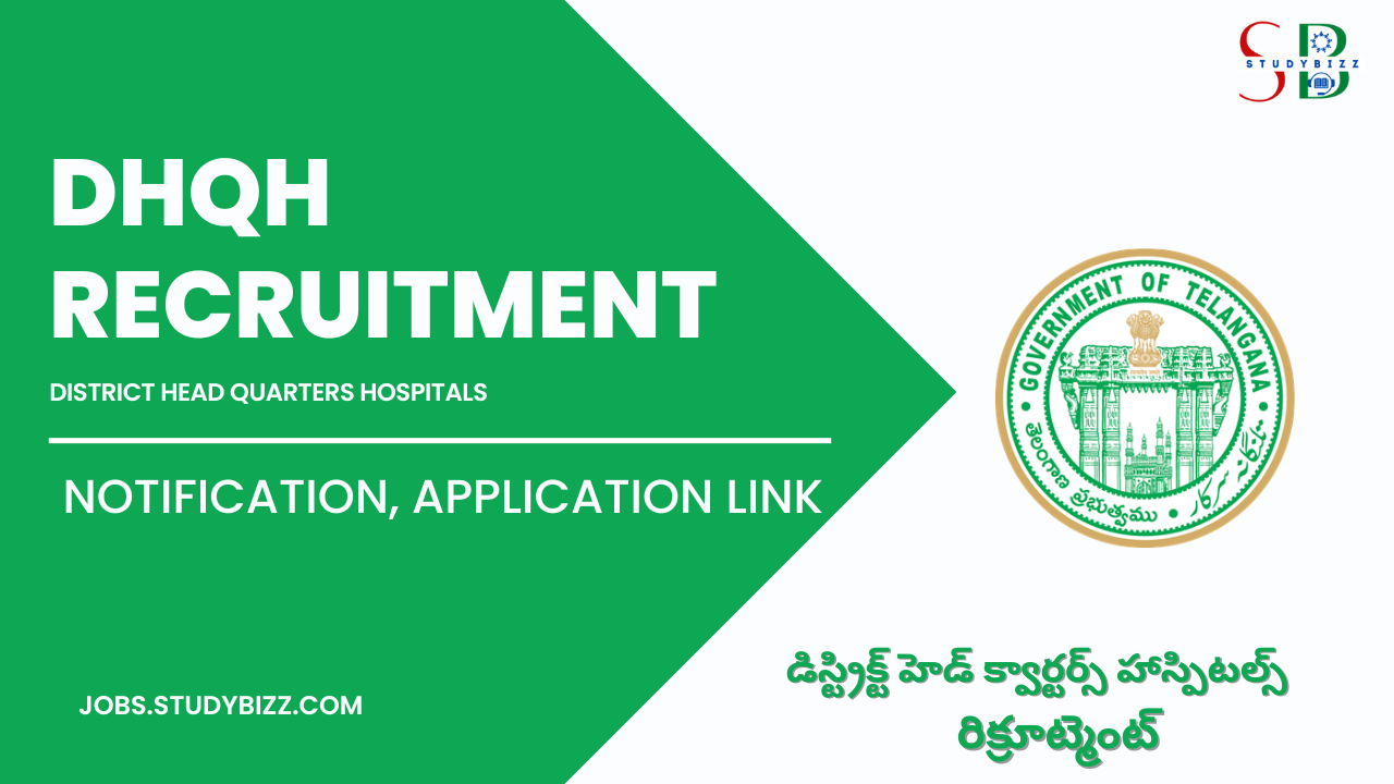 DHQH Recruitment 2022 for 09 Staff Nurse Posts