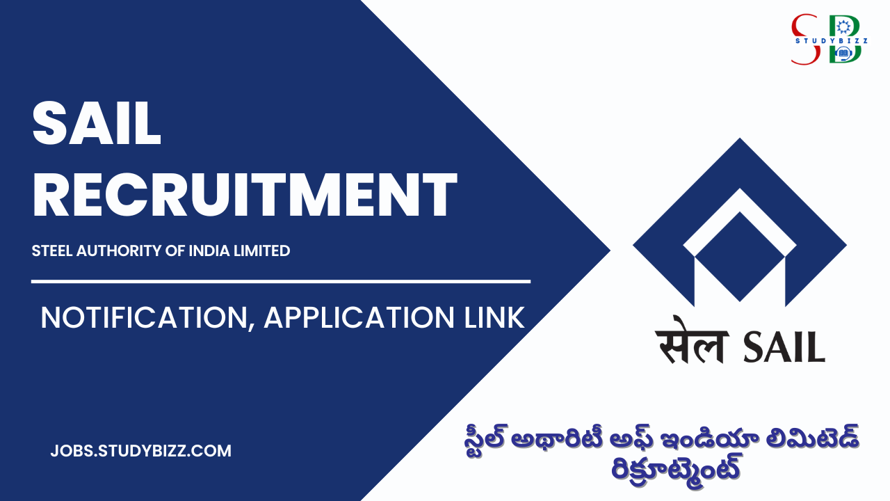 SAIL Recruitment 2022 for 245 Management Trainee Posts