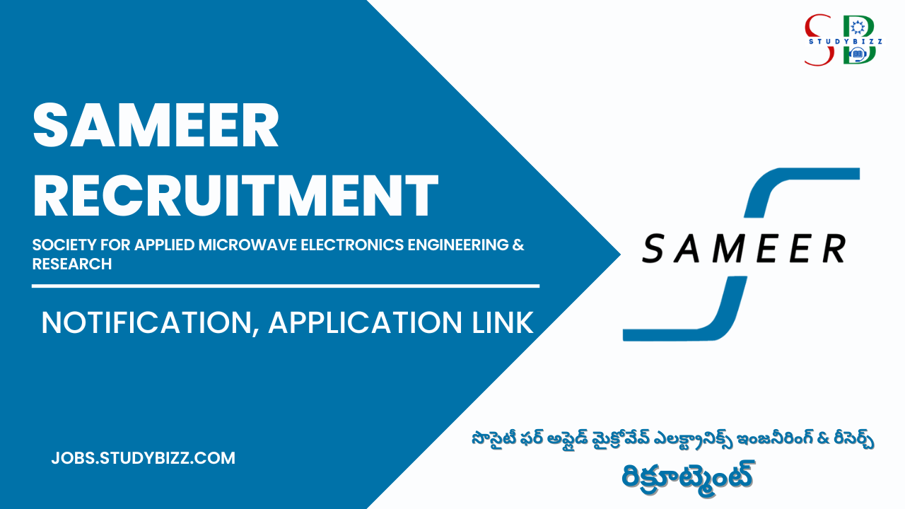 SAMEER Recruitment 2022 for 24 Diploma & Graduate Apprentice Trainee Posts