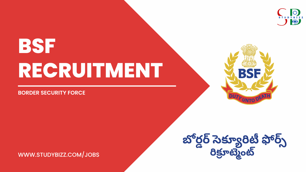 BSF Recruitment 2022 for 20 Veterinary Assistant Surgeon Group – ‘A’ post