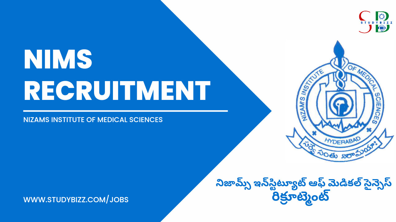 NIMS Recruitment 2023 for 65 Faculty (Assistant Professors) posts