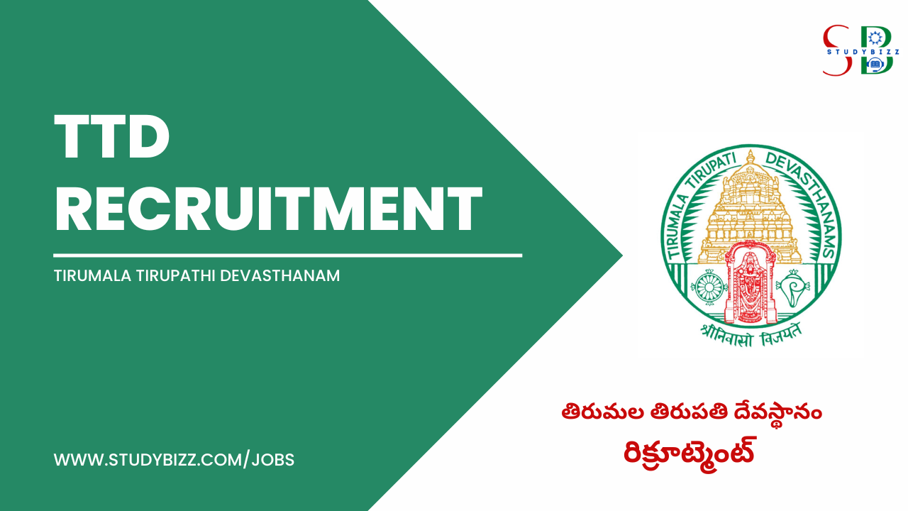 TTD Recruitment 2023 for 78 Degree Lecturer and Junior Lecturer posts