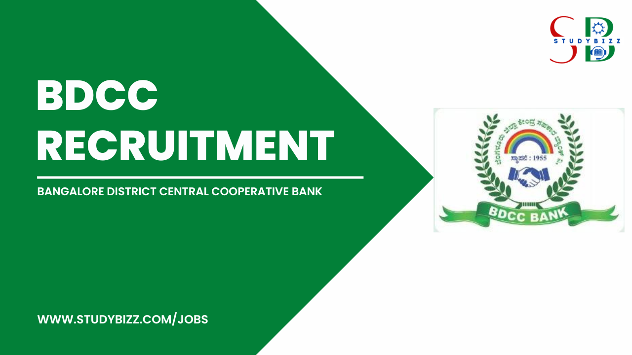 Bangalore DCC Recruitment 2023 for 96 Branch Manager, Junior Assistants and other Posts