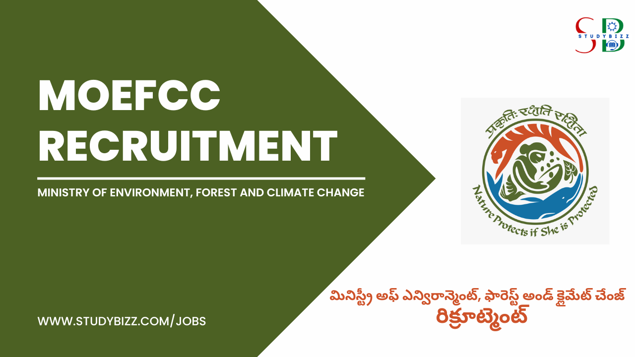 MOEFCC Recruitment 2023 for 14 Young Professional and Consultant Posts