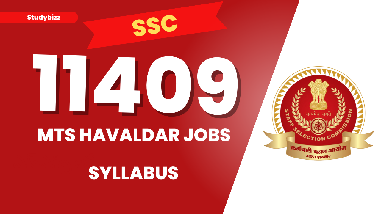 SSC Latest MTS and Havaldar Detailed Syllabus 2023,New MTS Exam Pattern, and PET, PST full information