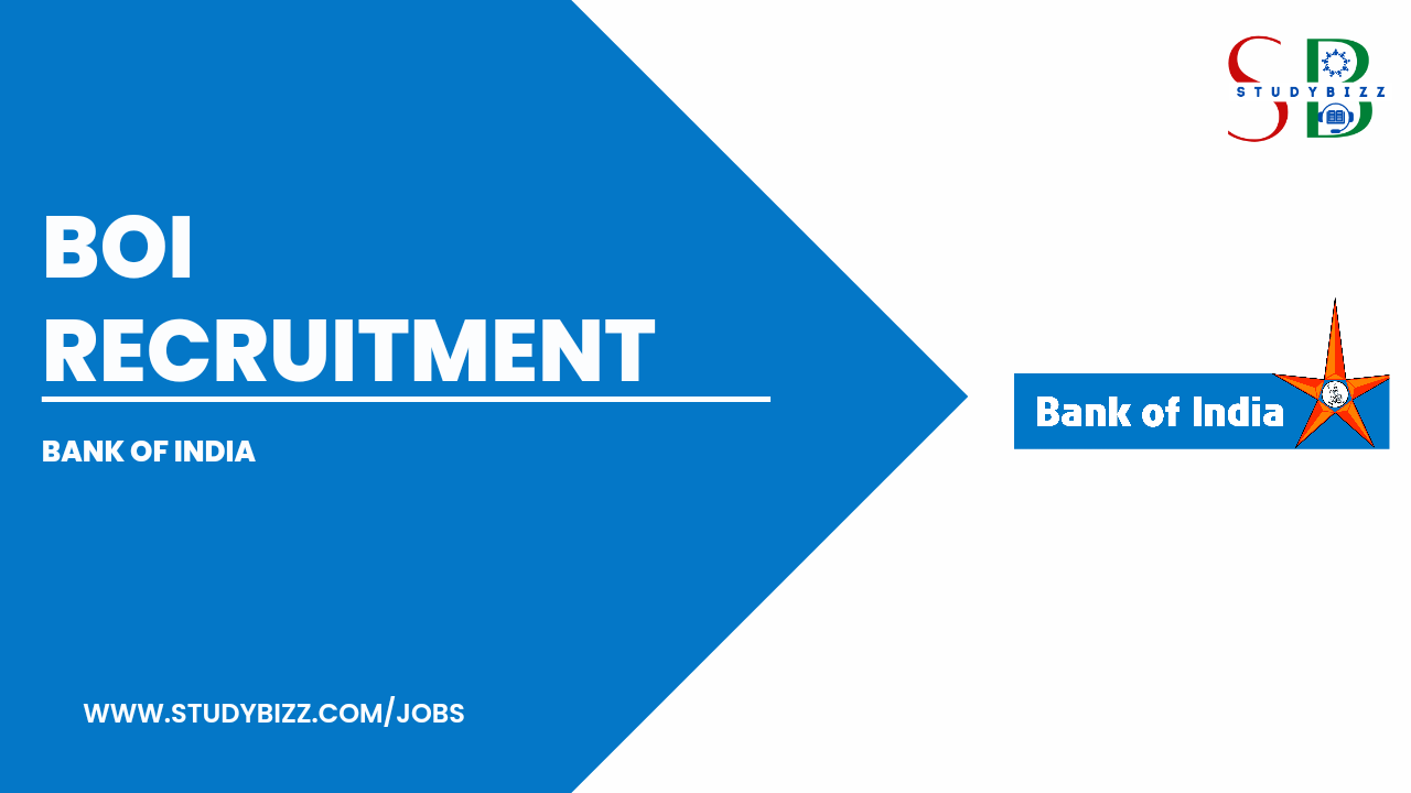 Bank of India Recruitment 2024 for 143 Various New Officer posts