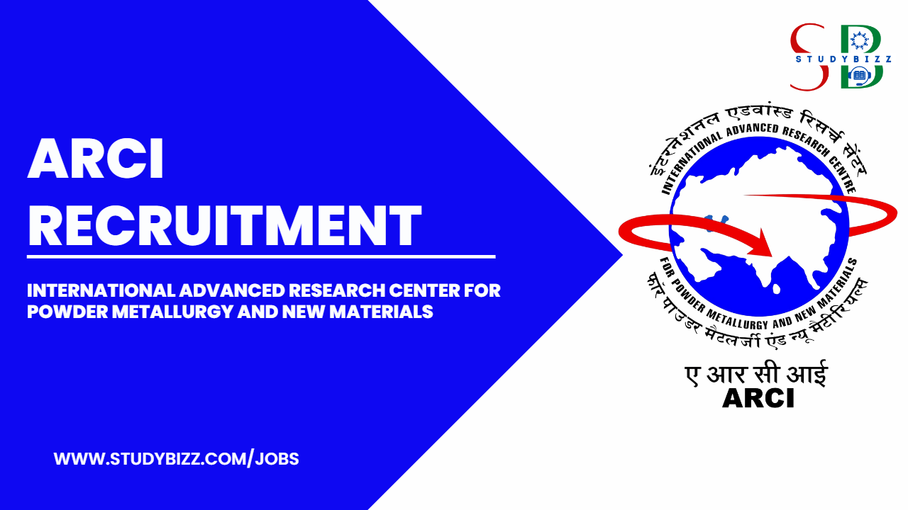 ARCI Recruitment 2023 for 18 Research Staff Posts