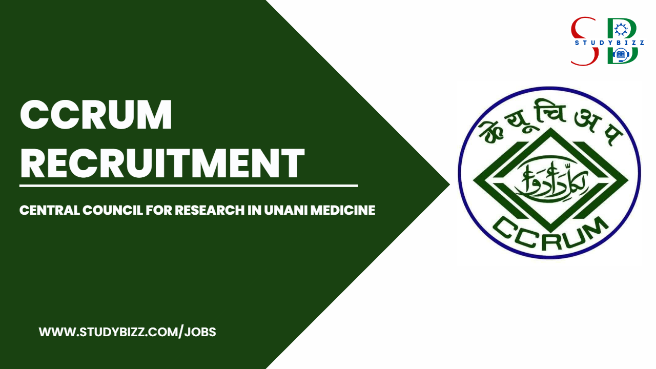 CCRUM Recruitment 2023 for 31 Research Officer (Unani) Posts