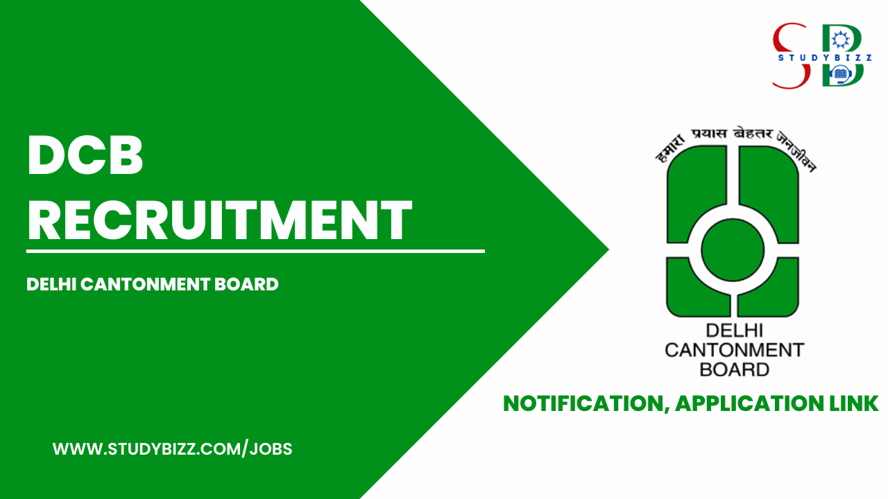 Delhi Cantonment Board Recruitment 2023 for 40 Assistant Teacher Posts