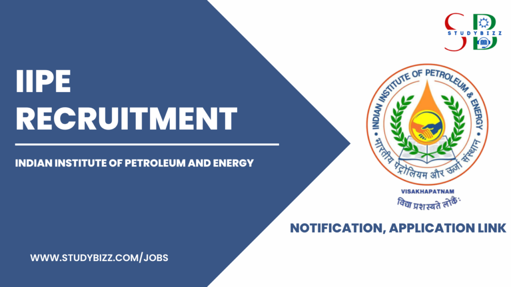 IIPE Recruitment 2023 for Faculty Posts - JOBS