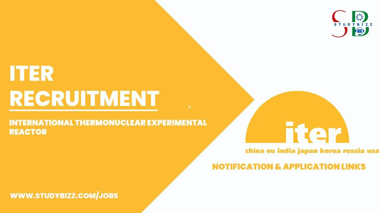 ITER India Recruitment 2023 for 10 Scientific Assistant – B Posts