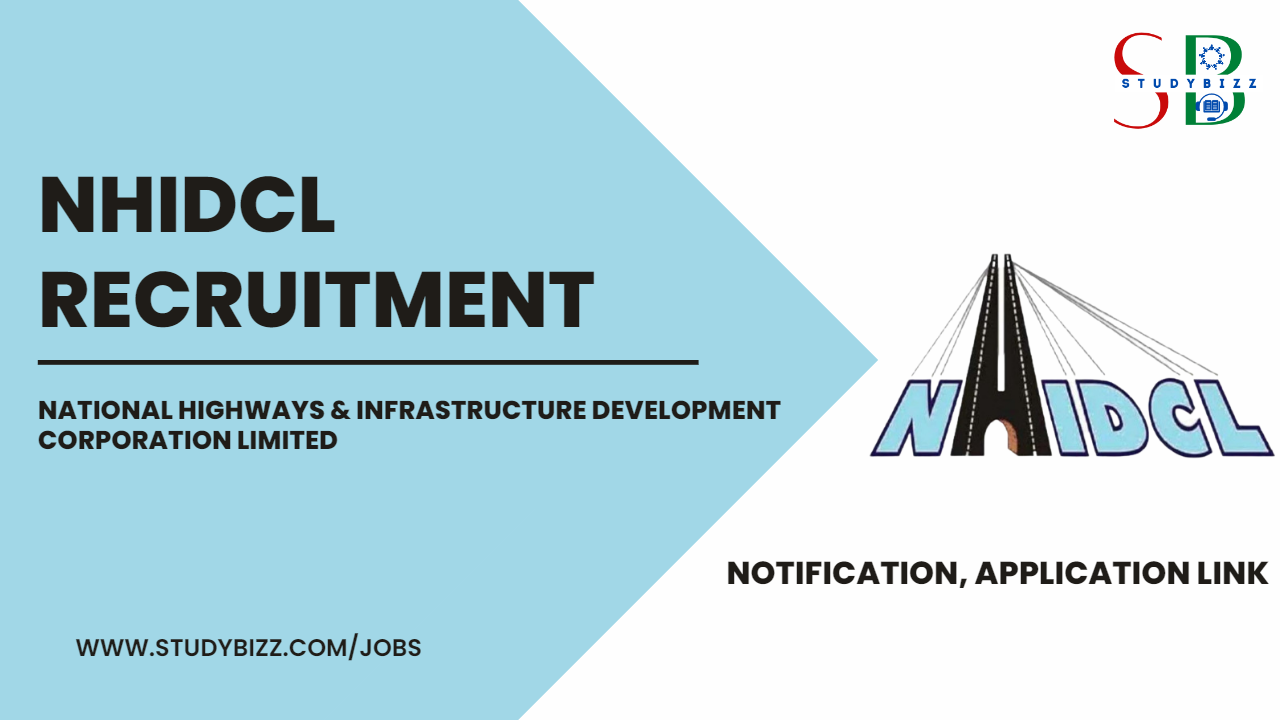 NHIDCL Recruitment 2023 for 84 General Manager, Manager, Assistant Manager and other Posts