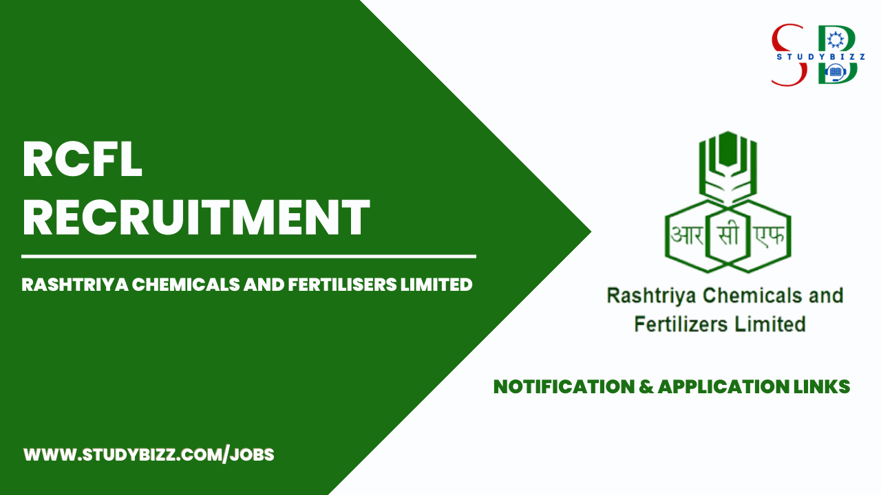 RCFL Recruitment 2023 for 25 Management Trainee Posts