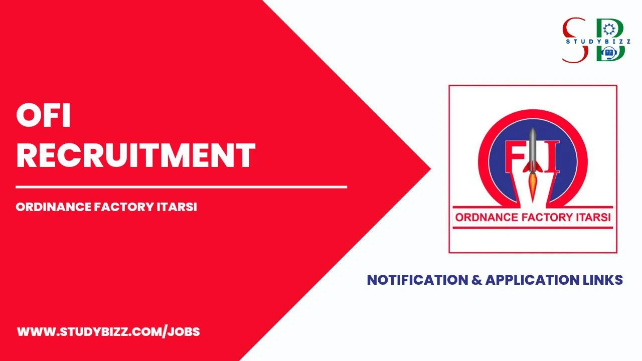 Ordnance Factory-Itarsi Recruitment 2024 for 105 Tenure Based CPW posts