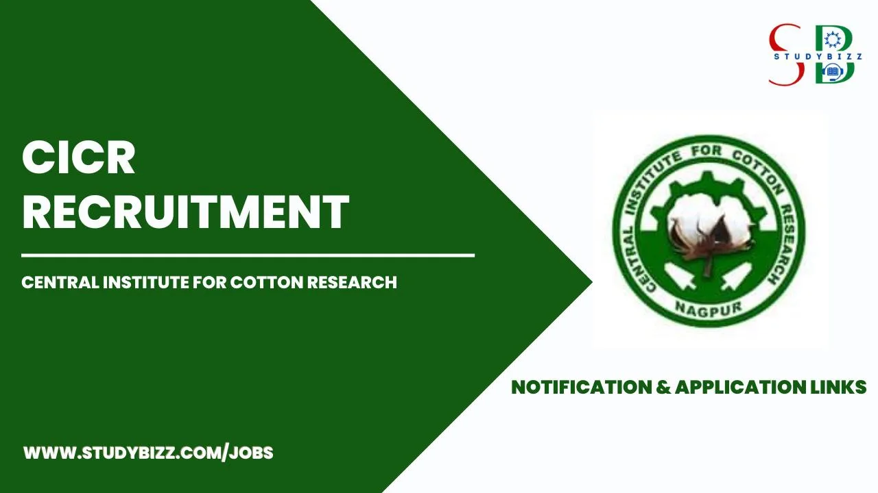 CICR Recruitment 2023 for 12 Young Professional, Research Associate Posts