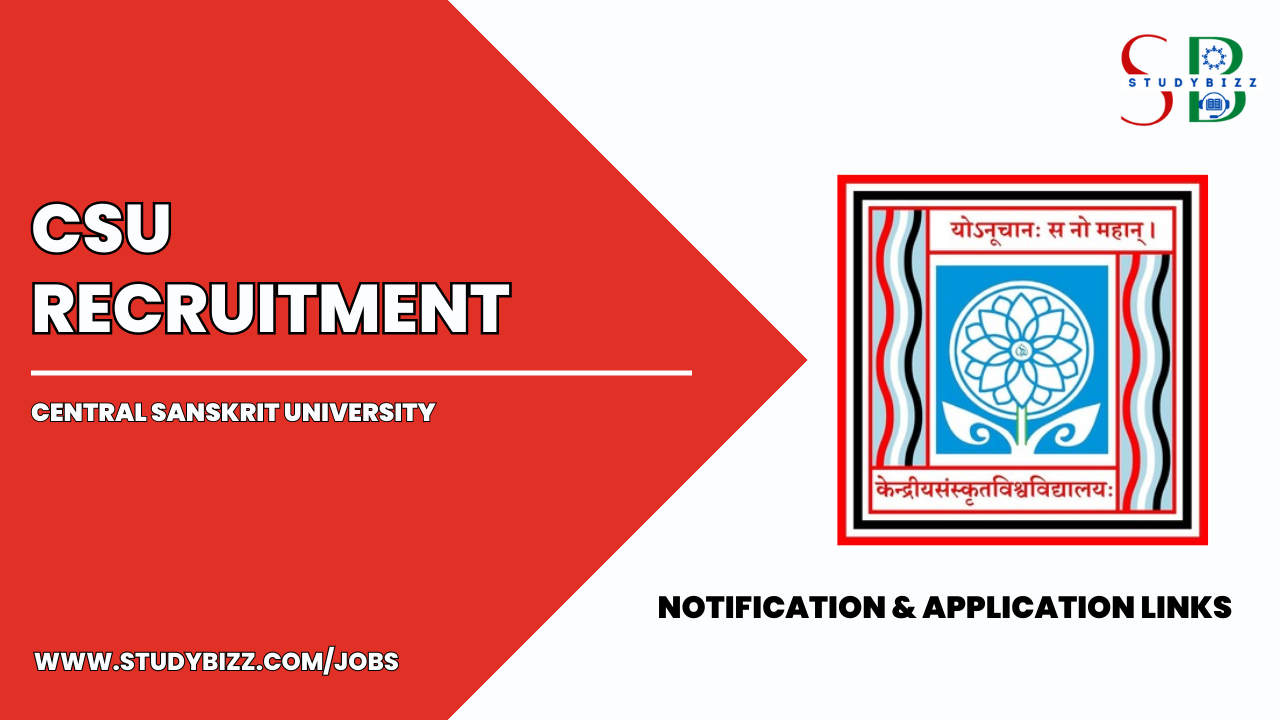 CSU Recruitment 2023 for 4 Librarian, Registrar and other posts