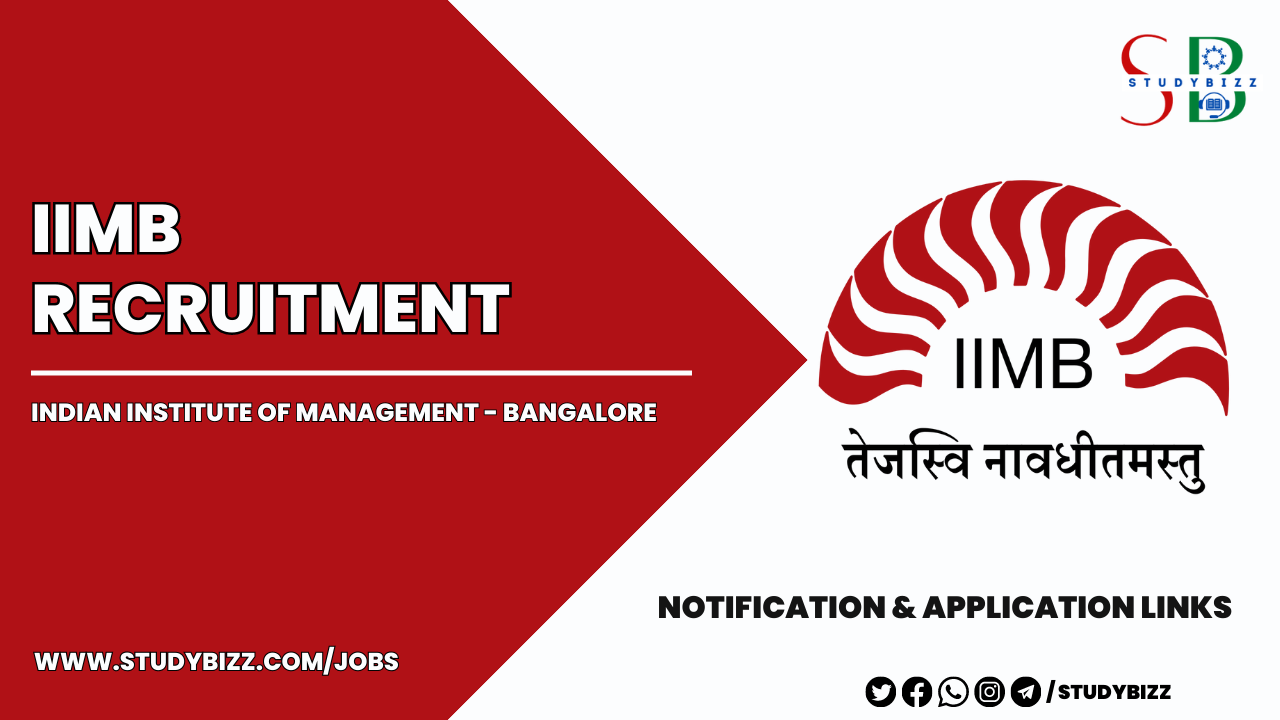 IIM-Bangalore Recruitment 2023 for 4 Trainee – Library Posts