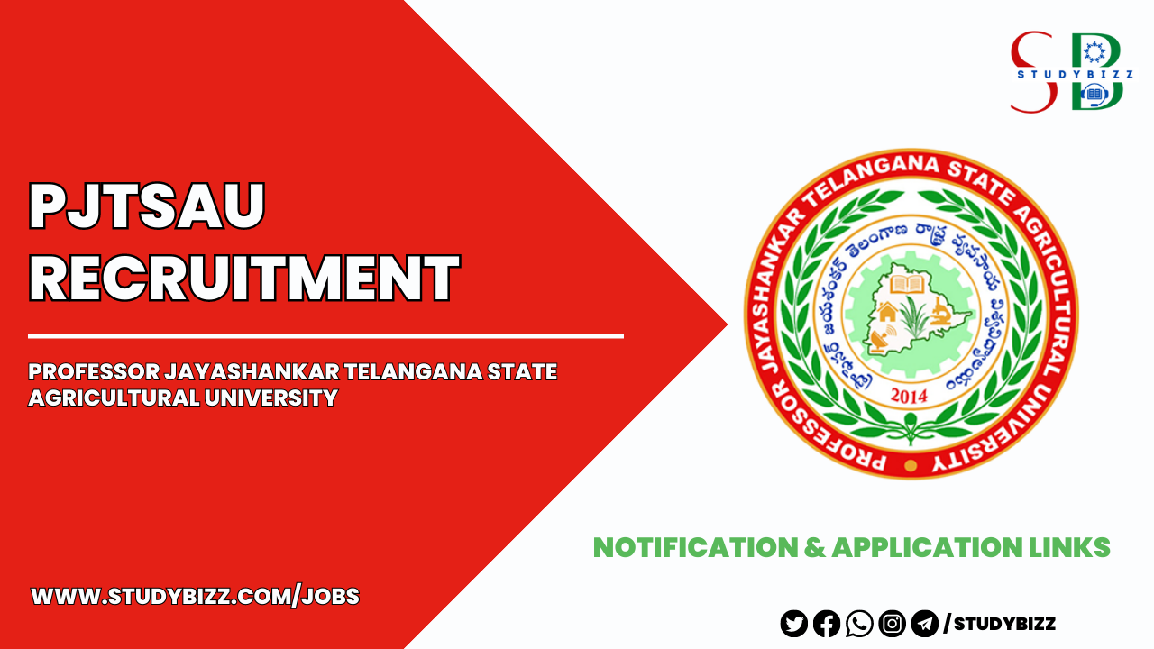PJTSAU-KVK Recruitment 2023 for 8 Young professional-I and Young professinal –II posts