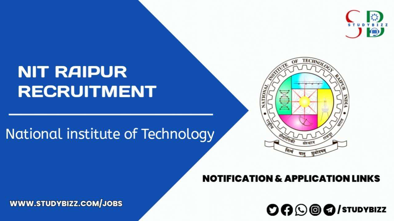 NIT-RAIPUR Recruitment 2023 for 23 Assistant Professor Posts