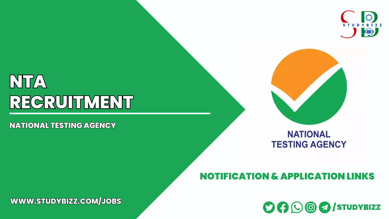 NTA Recruitment 2023 for 150 Non-teaching posts in Central universities through the Central Universities Recruitment Test (CUREC)