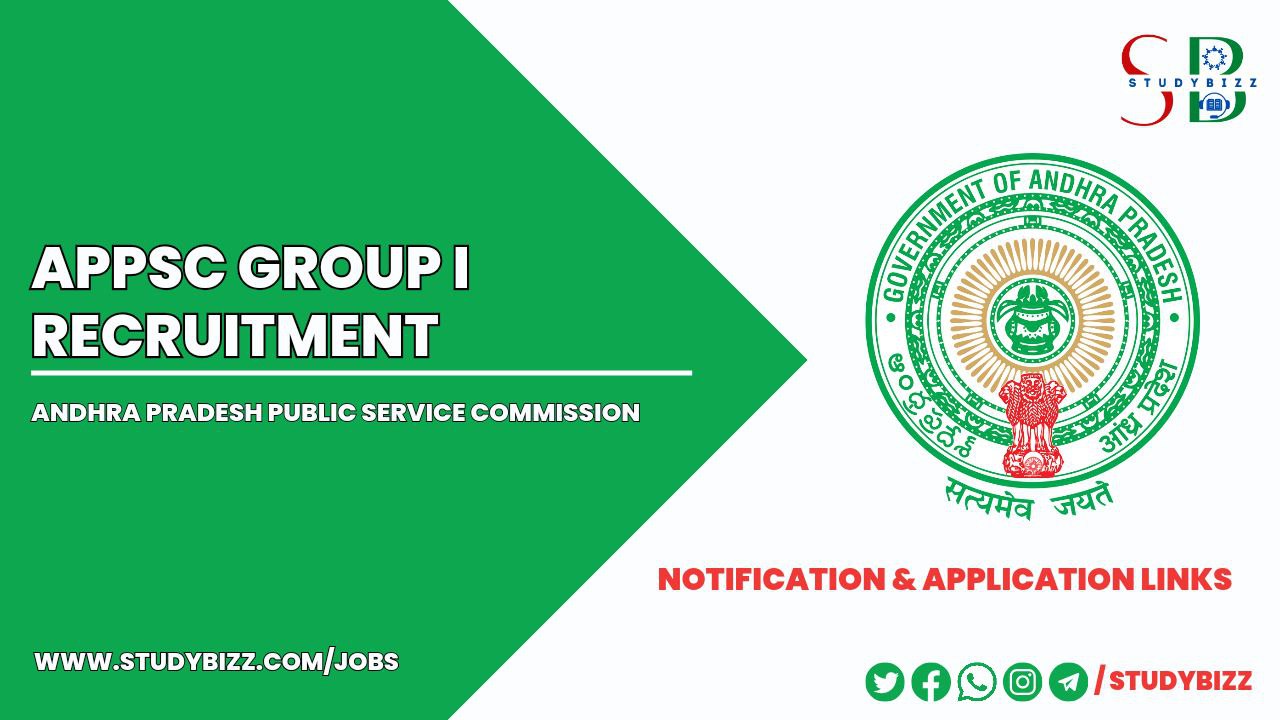 APPSC-Group-1 Recruitment 2023 for 81 Group-1 competitive posts